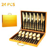 Elegant Black Flatware Set